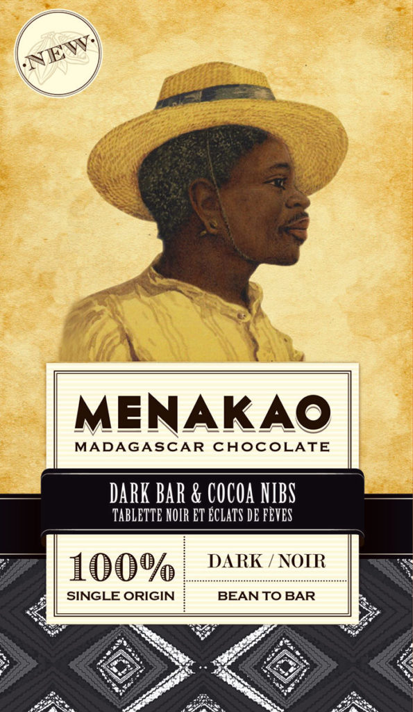 Menakao Dark Chocolate 100% with Cocoa Nibs